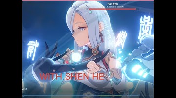 THE DIFFERENCE BETWEEN AYAKA WITH AND WITHOUT SHEN HE!