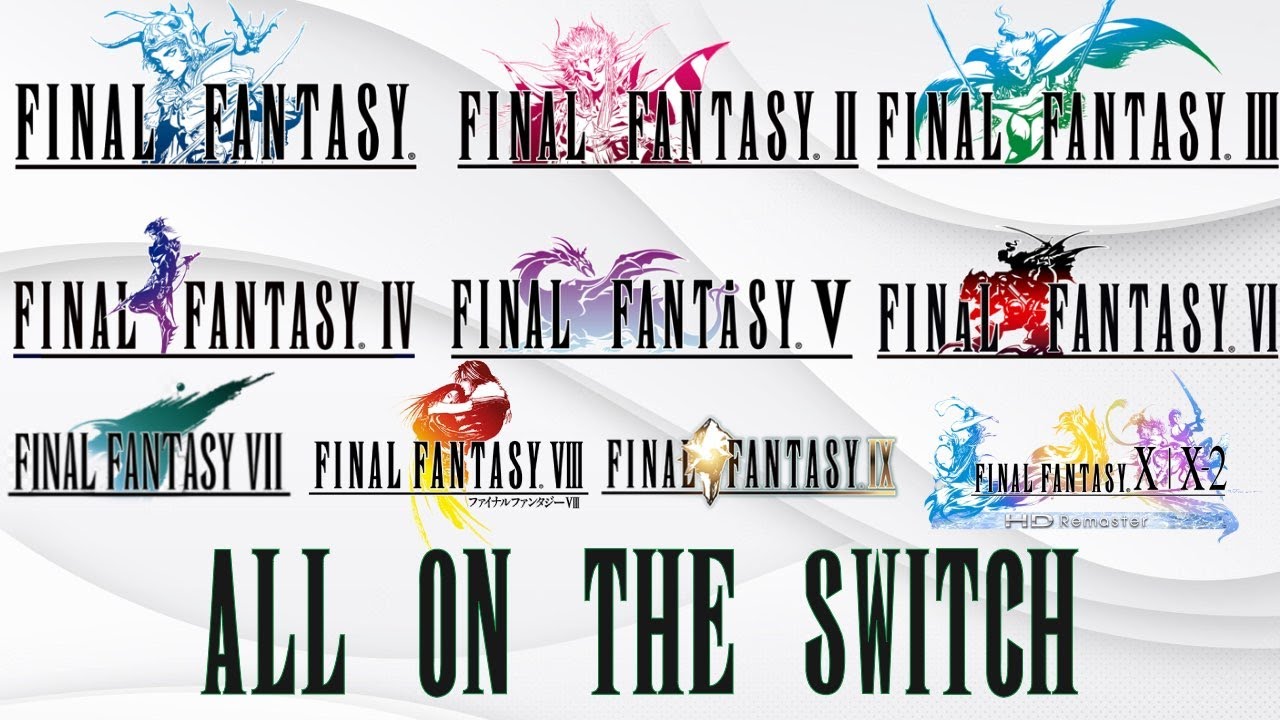 ALL 11 Final Fantasy games on the Switch Rated! 