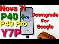 Downgrade Firmware  Huawei Phone For Google Services Without Pc - Easy way