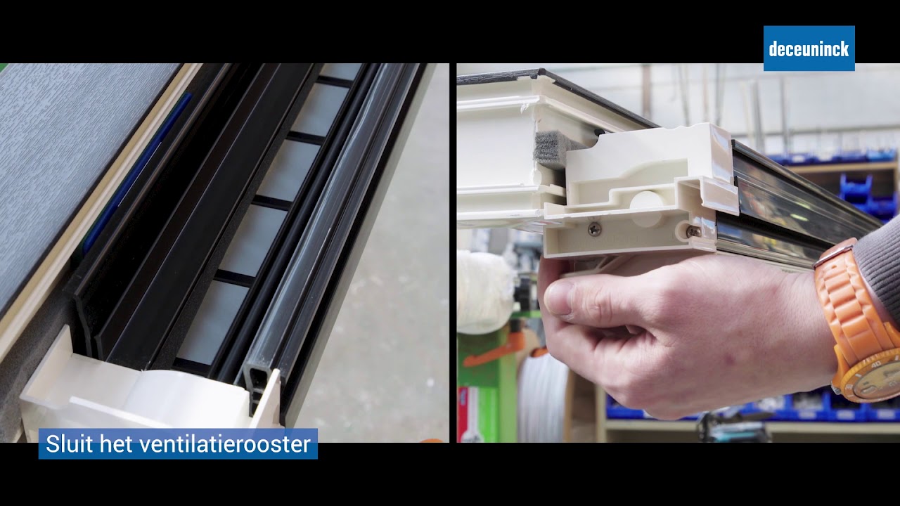 Monteren Van Een Ventilatierooster Tunaltopneo - Youtube