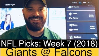 NY Giants at Falcons (2018) | Week 7 NFL Expert Picks & Predictions | New York vs Atlanta NY Giants at Falcons (2018) | Week 7 NFL Expert Picks & Predictions | New York vs Atlanta