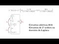 CIRCUITOS ELÉTRICOS p/ Engenharia #14: Circuitos de 2ª ordem no domínio de Laplace