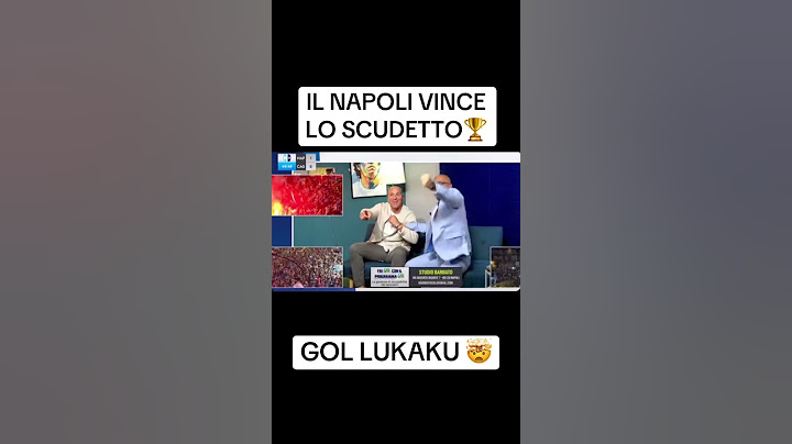 LUKAKU WINS NAPOLI THE SCUDETTO
