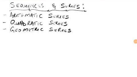 Matric maths paper 1 Question 2 lesson:sequences and series
