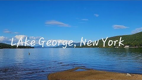 Serenity On Lake George - Ambient Music Video