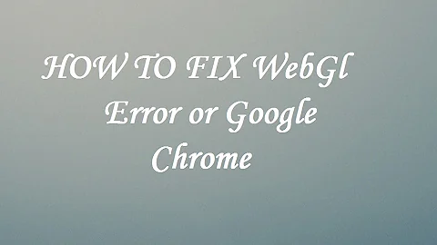 How to enable/Fix WebGL on Google Chrome (3 Easy steps!!!)