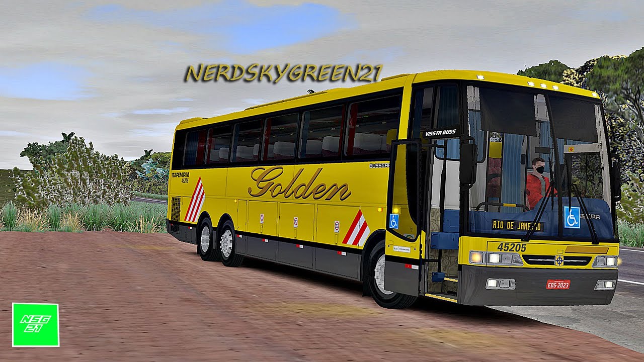 [OMSI 2] SERVIÇO GOLDEN | Busscar Vissta Buss mb O-400RSD +G27/ Viação Itapemirim | Mapa B.V Beta