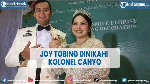 Artis Joy Tobing Dinikahi Kolonel Cahyo, Langsung Punya 3 Anak @TRIBUNLAMPUNGNEWSVIDEO