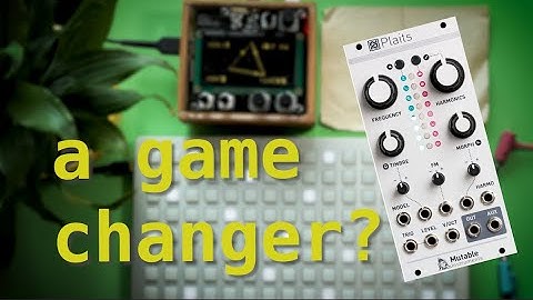 emplaitress - throw Mutable Instruments Plaits into any NORNS script!