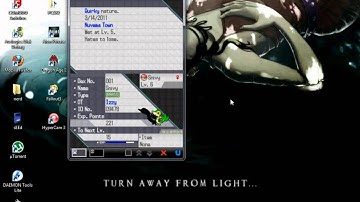 Pokemon White Gameplay in No$Gba 2.6a + NO$Zoomer Part 1