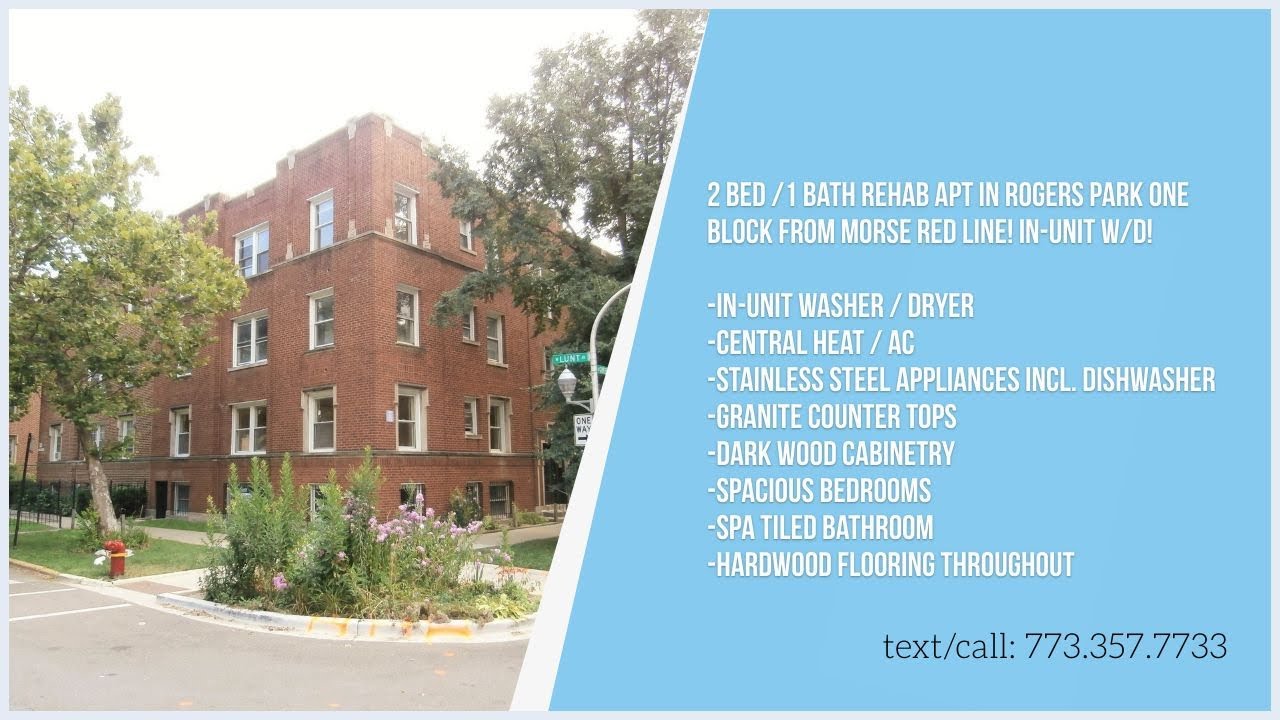 2 bedroom Apartment for Rent Morse Stop Rogers Park YouTube