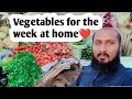Ghar k lye kharidari gosht and vegetables  asif ali panhwar 