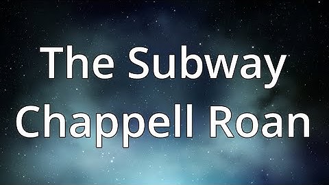 Chappell Roan - The Subway (Lyrics) - 1 Hour Loop
