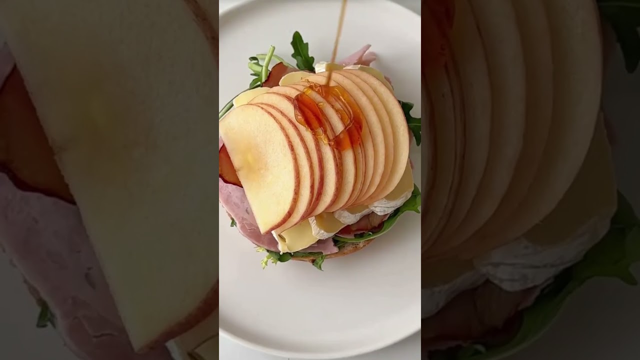 Apple bagel 🥯 🥪 