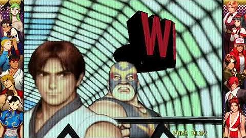 Capcom Fighting Collection 2-Capcom vs. SNK (Raiden & Kim)