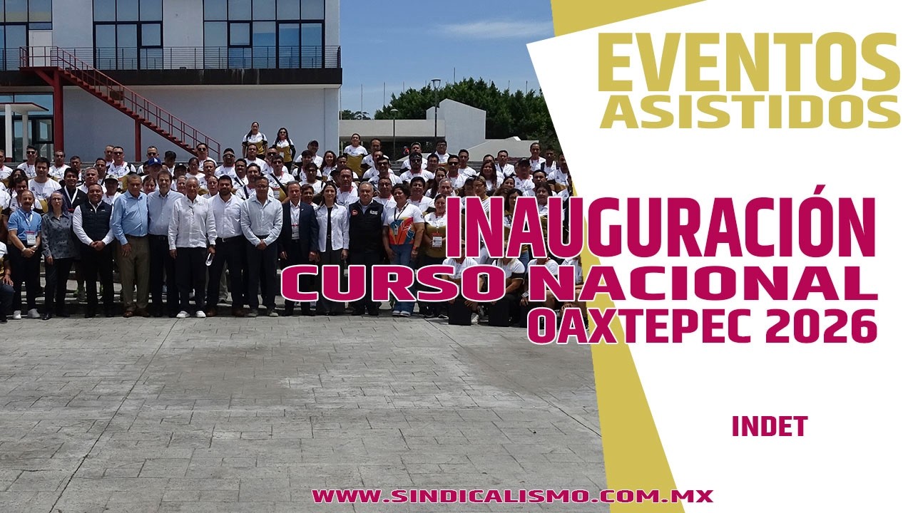 42 CURSO NACIONAL PARA DIRIGENTES DEL DEPORTE Y REACRECIÓN LABORAL - OAXTEPEC 2026