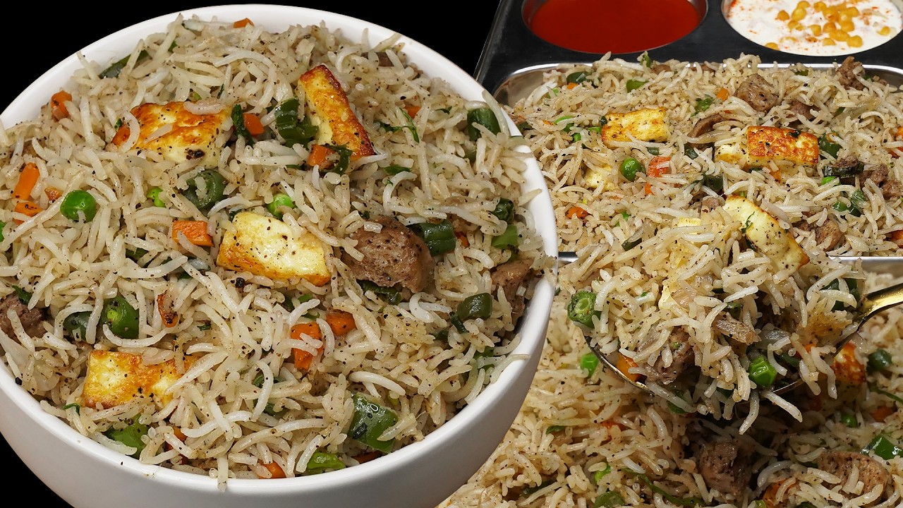 Lunchbox'க்கு இப்படி மட்டும் Fried Rice செஞ்சீங்கனா திரும்ப திரும்ப செய்வீங்க | Fried Rice in Tamil