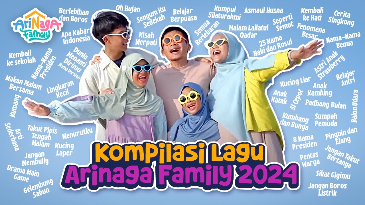 Kompilasi Lagu Arinaga Family 2024