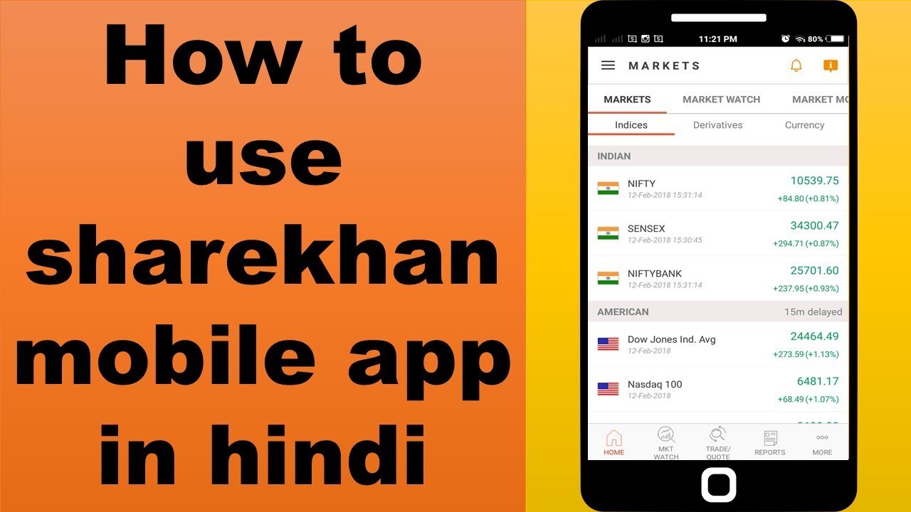 intraday trading in sharekhan mobile app