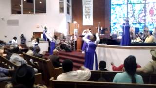 Jesus in mime: Mount Olive Baptist Church Buffalo