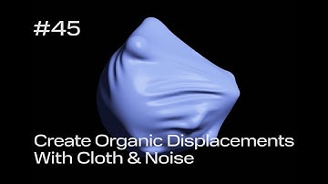 Cinema 4D Quick Tip #45 - Create Organic Displacements with Cloth & Noise (Project File on Patreon)