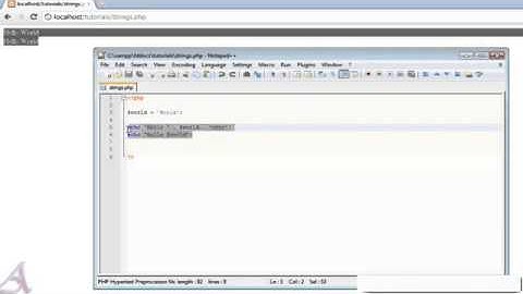 PHP Tutorial 7   Single Quotes and Concatenation PHP For Beginners