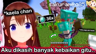 Sora Ketika Ngasih Tau Miko Dapet Banyak Diamond Sehabis Dari Tempatnya Kaela..