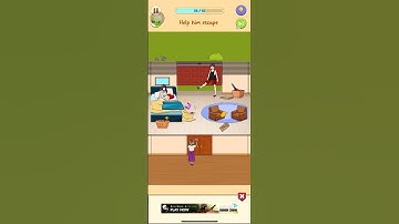 Frustrating Puzzle Game Level 14 - Help Him Escape