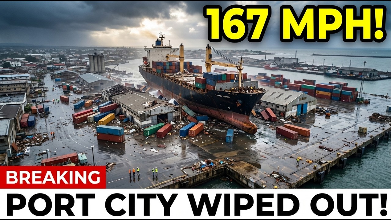 Madagascar's Largest Port DESTROYED—Cyclone Gezani OBLITERATES Toamasina with 167 MPH Winds