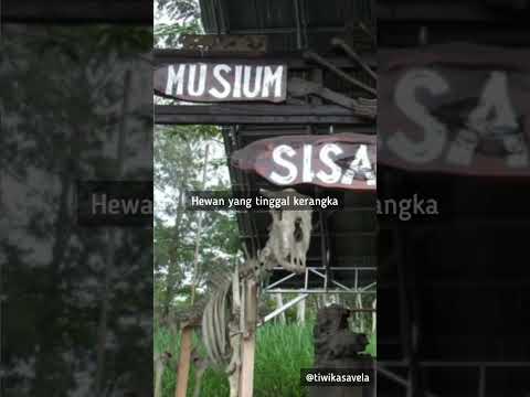 Ganasnya Letusan Gunung Merapi di Museum Mini Sisa Hartaku #museumsisahartaku #merapi