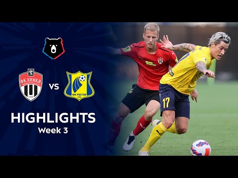 Khimki Rostov Goals And Highlights