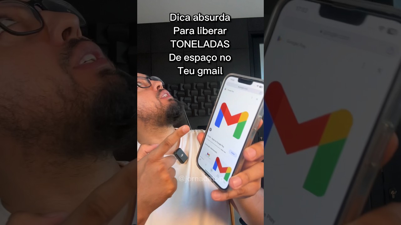 Liberando toneladas espaço no gmail #dicas #google #gmail