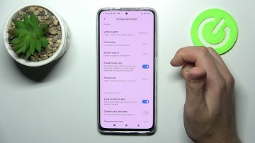 How to Change the Screen Recorder Sound Source on the POCO F4