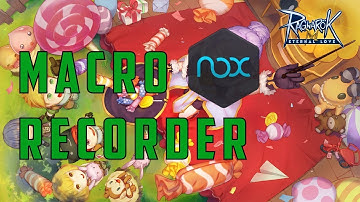 PLAY DEAD SKILL USING MACRO RECORDER NOX PLAYER - Ragnarok Mobile Eternal Love