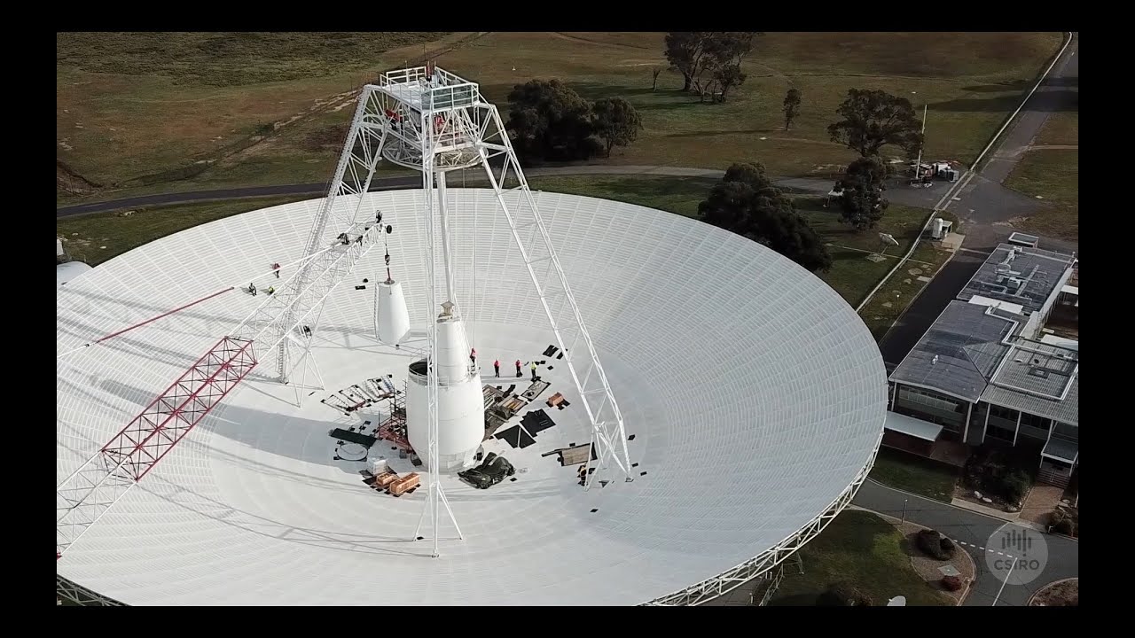 NASA's Deep Space Station 43 - X-band cone lift - 7th May 2020