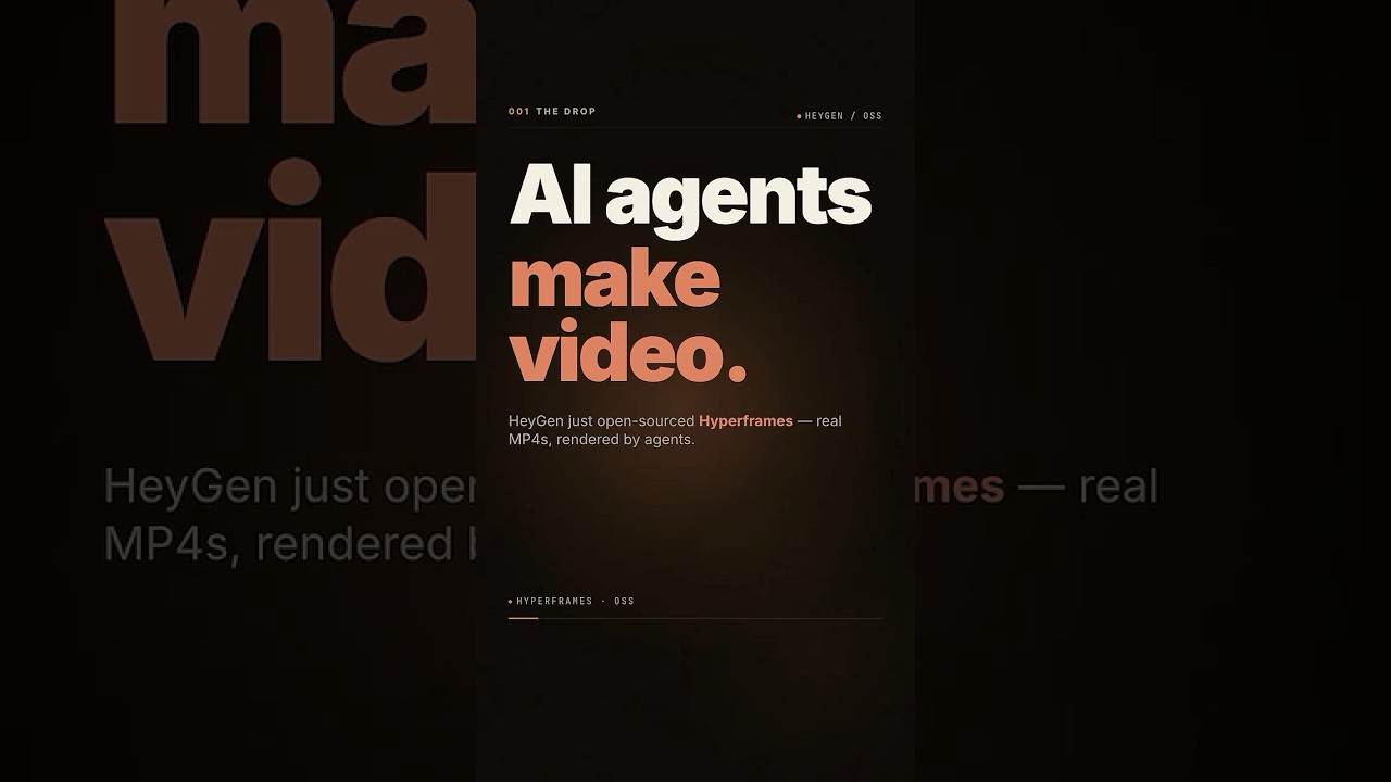 AI agents built this entire video