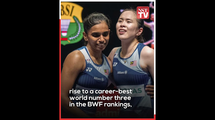 'World consolation' for Pearly-Thinaah after Senayan setback