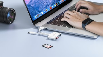 KiWiBiRD SD Card Reader USB C