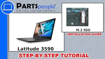 Dell Latitude  3590 (P75F001) M.2 SSD How-To Video Tutorial