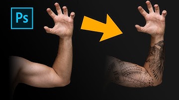 Add Tattoos in 5 Minutes with Photoshop !