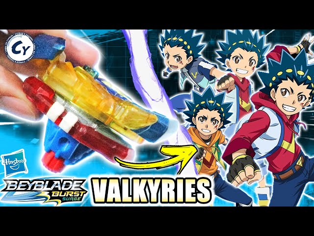 BRAVE VALTRYEK V6 COMBO TESTING WITH TAKARA TOMY PARTS + QR CODES ALL  VALTRYEKS BEYBLADE BURST SURGE 