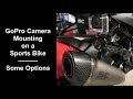 Where to Mount a GoPro Camera on a Sports Bike