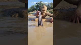 Unique Fishing Style. Best Fishing Method . big fish Catch in river deep water. #fish #fishing