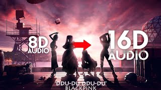 BLACKPINK - ‘뚜두뚜두 (DDU-DU DDU-DU)’ [16D AUDIO | NOT 8D] | Use Headphones 🎧 Resimi