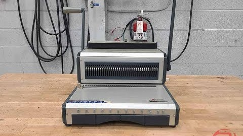 Unibind S310 PBMUNIWIRE3 Binding Machine - 122222000831A