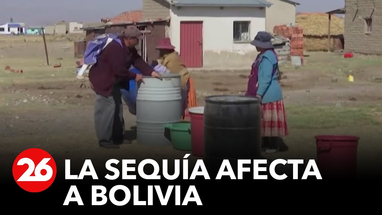 Bolivia enfrenta escasez de agua mientras una ola de calor provoca una fuerte sequía | 