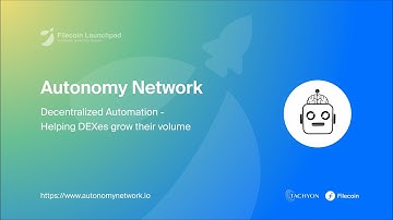 Autonomy Network, A Filecoin Launchpad Accelerator II Team