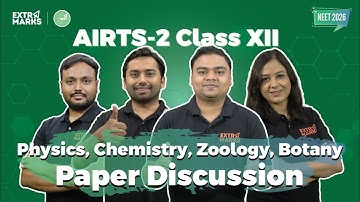 NEET 2026 LIVE Discussion | Physics + Chemistry + Biology Full Paper | AIRTS Class 12