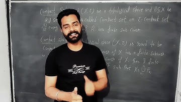 #Compactness#Compactspace#opencover of a set# Every finite set in topological space is compact,