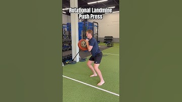 Rotational Landmine Push Press